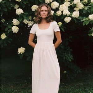 Christy Dawn Scarlett Dress in eggshell